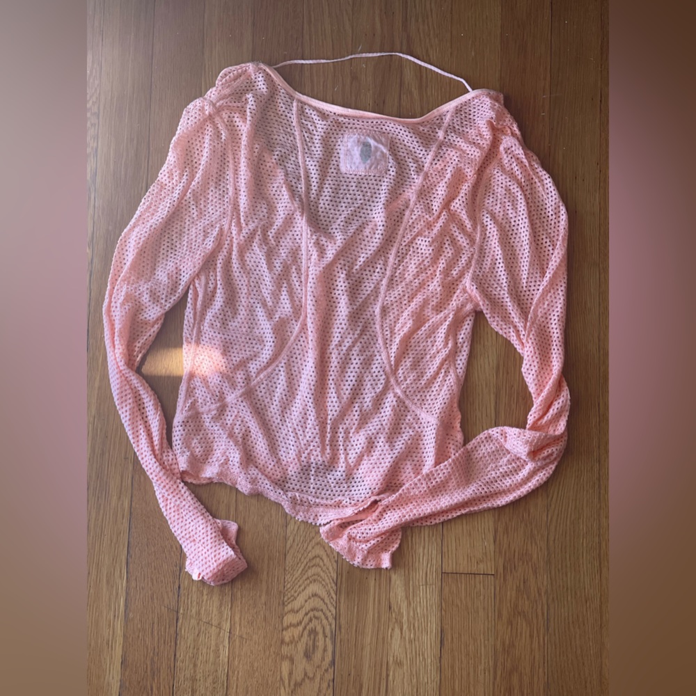 Fp Movement Nwot Smooth Moves Mesh Layer Long Sle… - image 4